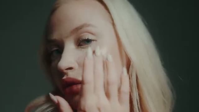 Still from a skincare commercial
